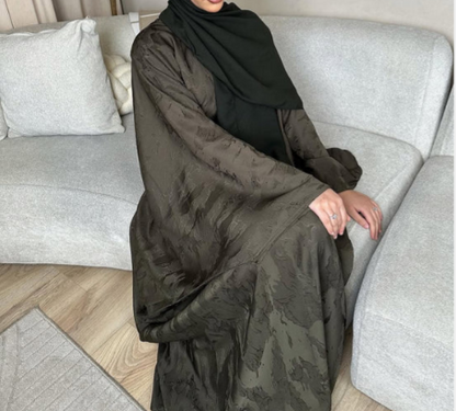 Luxe Embroidered Butterfly Abaya Dresses(Multi Colors)