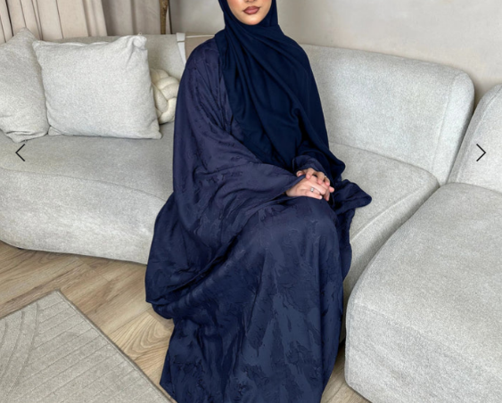 Luxe Embroidered Butterfly Abaya Dresses(Multi Colors)