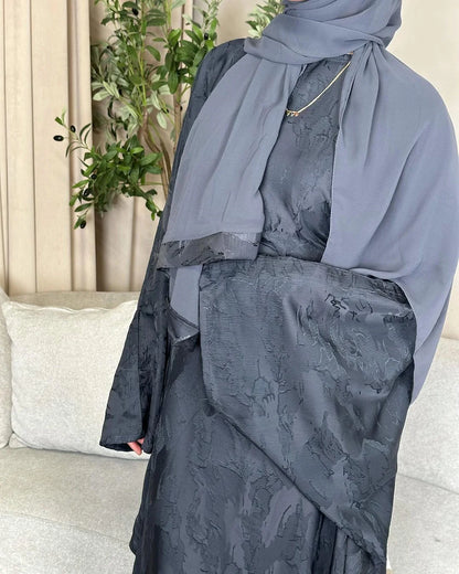 Luxe Embroidered Butterfly Abaya Dresses(Multi Colors)