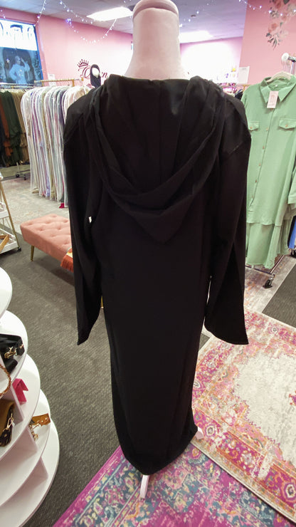 Traditional Moroccan Satin 2 Piece Djellaba Floral Embroidery