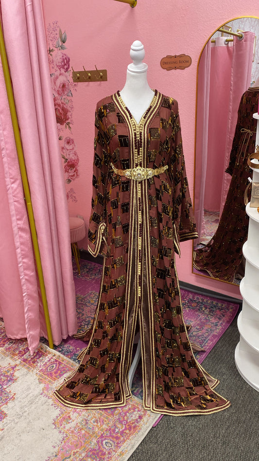 Moroccan Traditional Takchita Caftan