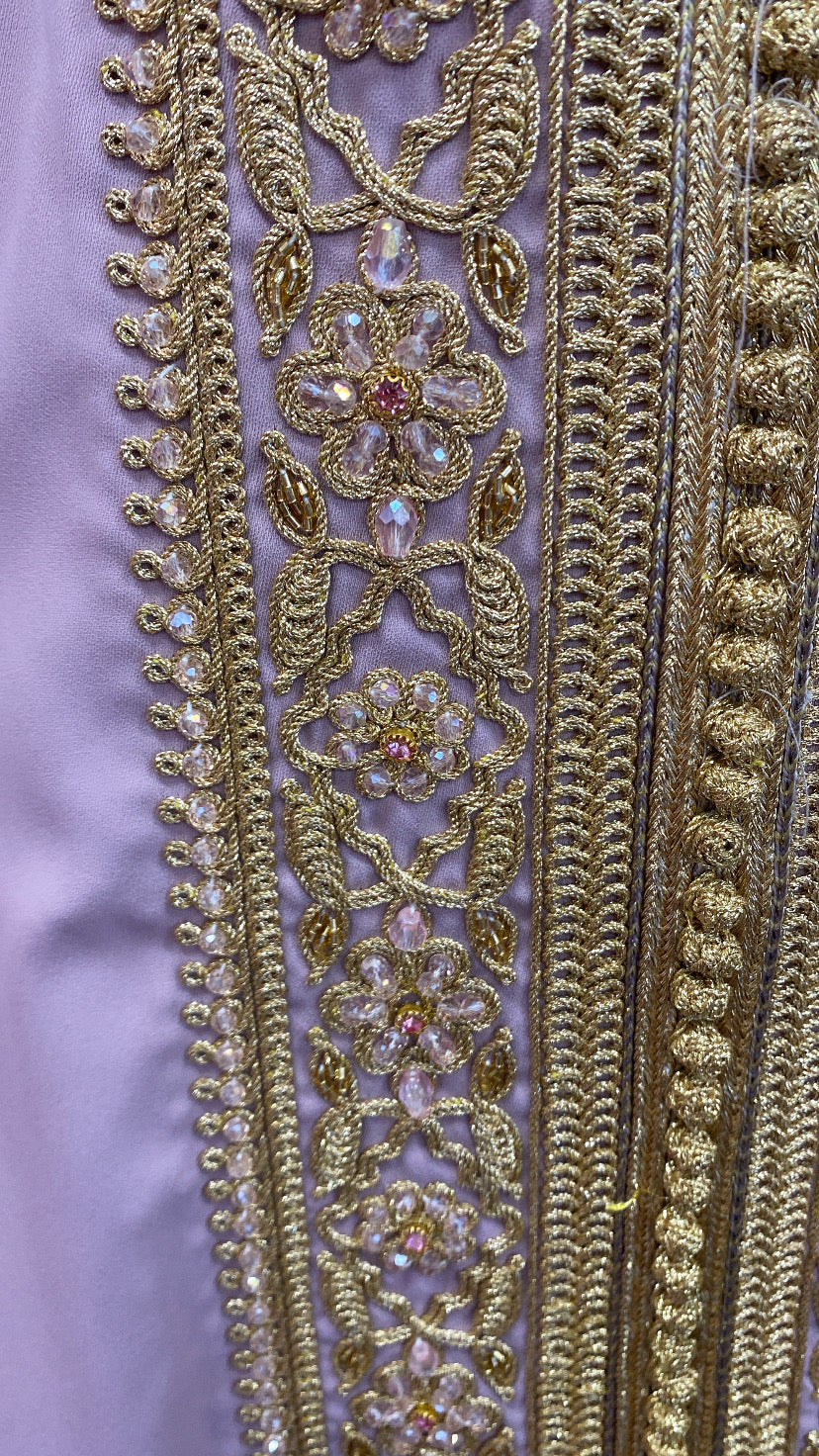 Moroccan Traditional Embellished Caftan
