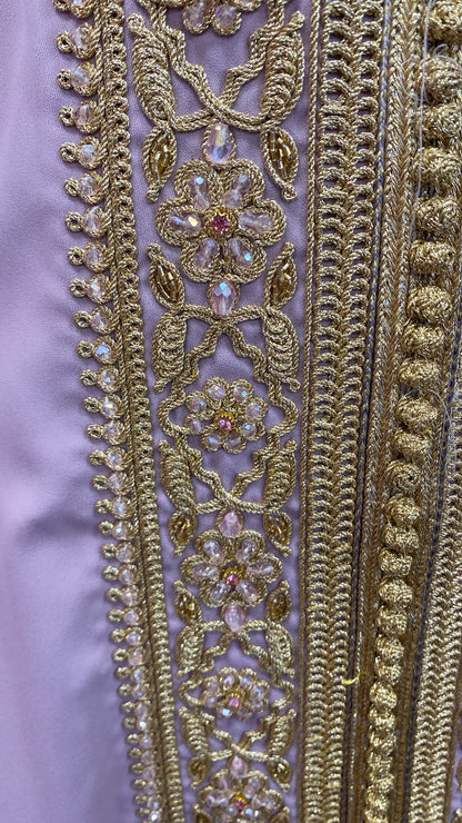 Moroccan Traditional Embellished Caftan