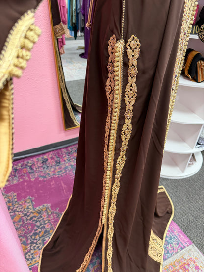Moroccan Traditional Embellished Caftan