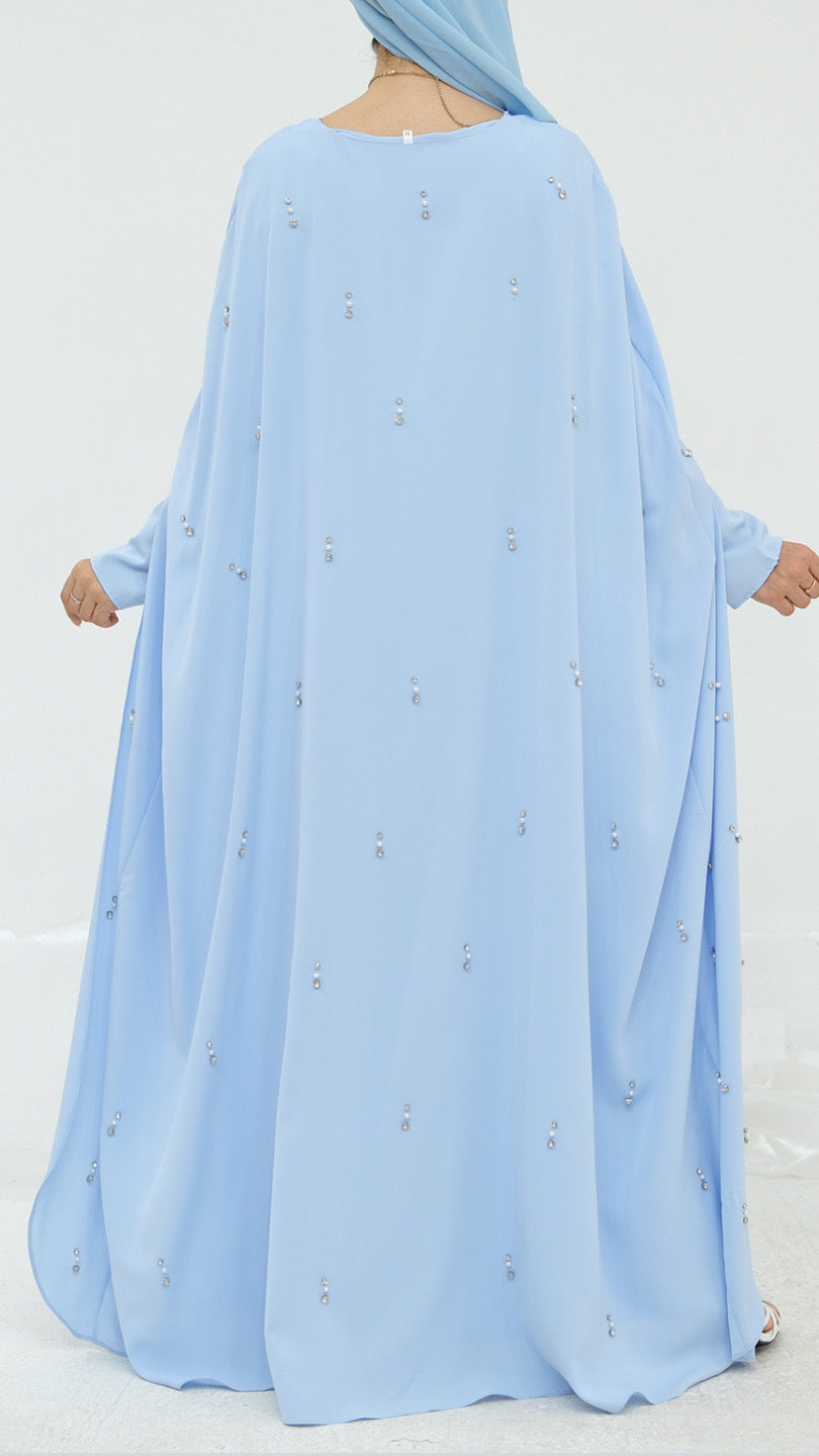 Embellished Princess Abaya Dress