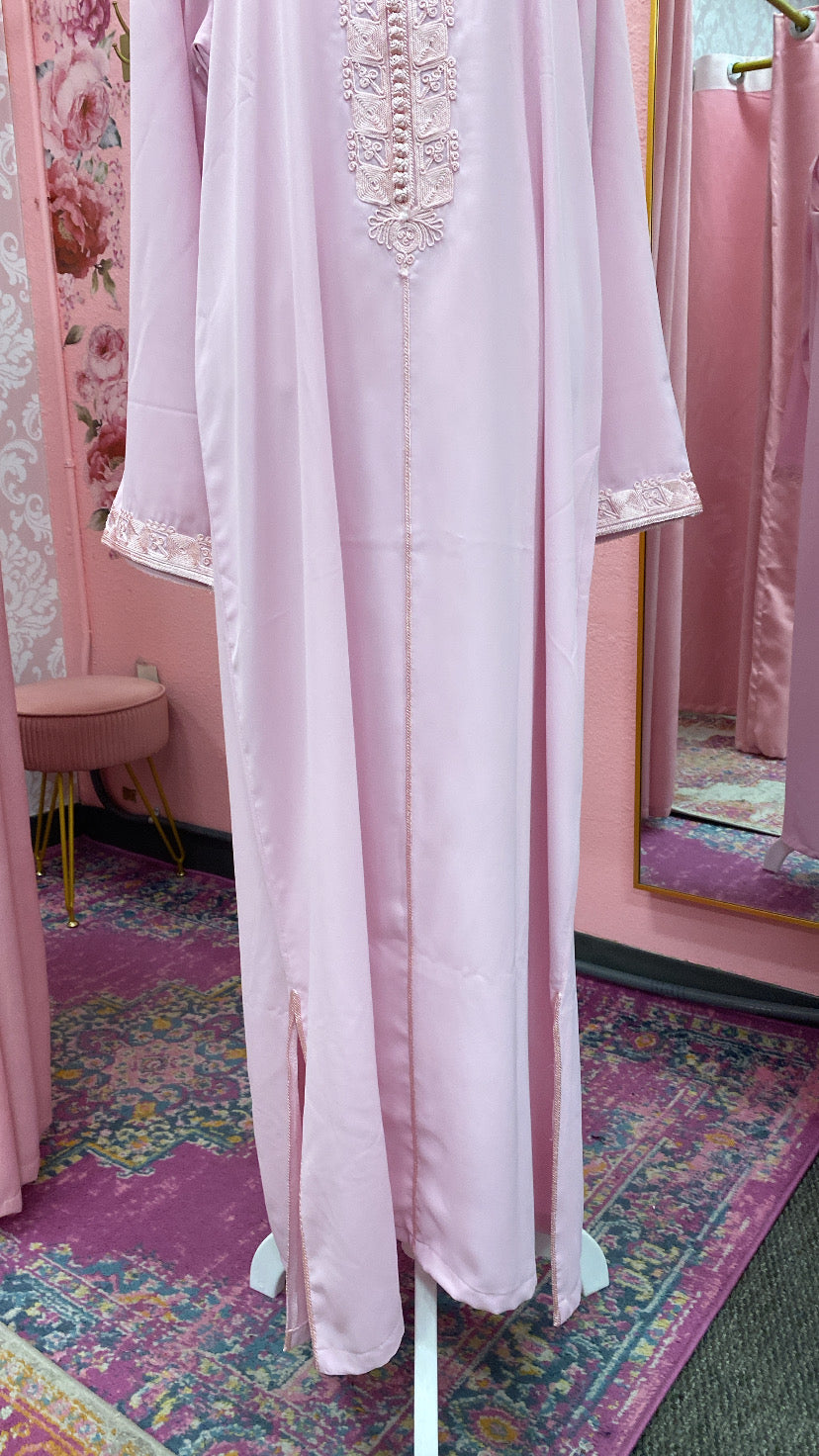 Traditional Moroccan Embroidered Djellaba
