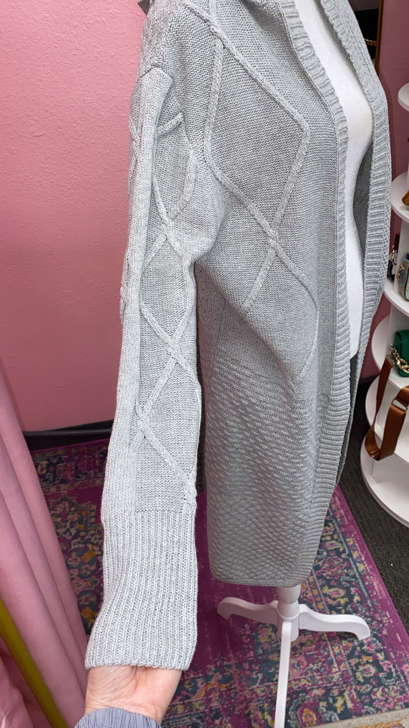 Knitted Hoodie Turkish Style Sweater