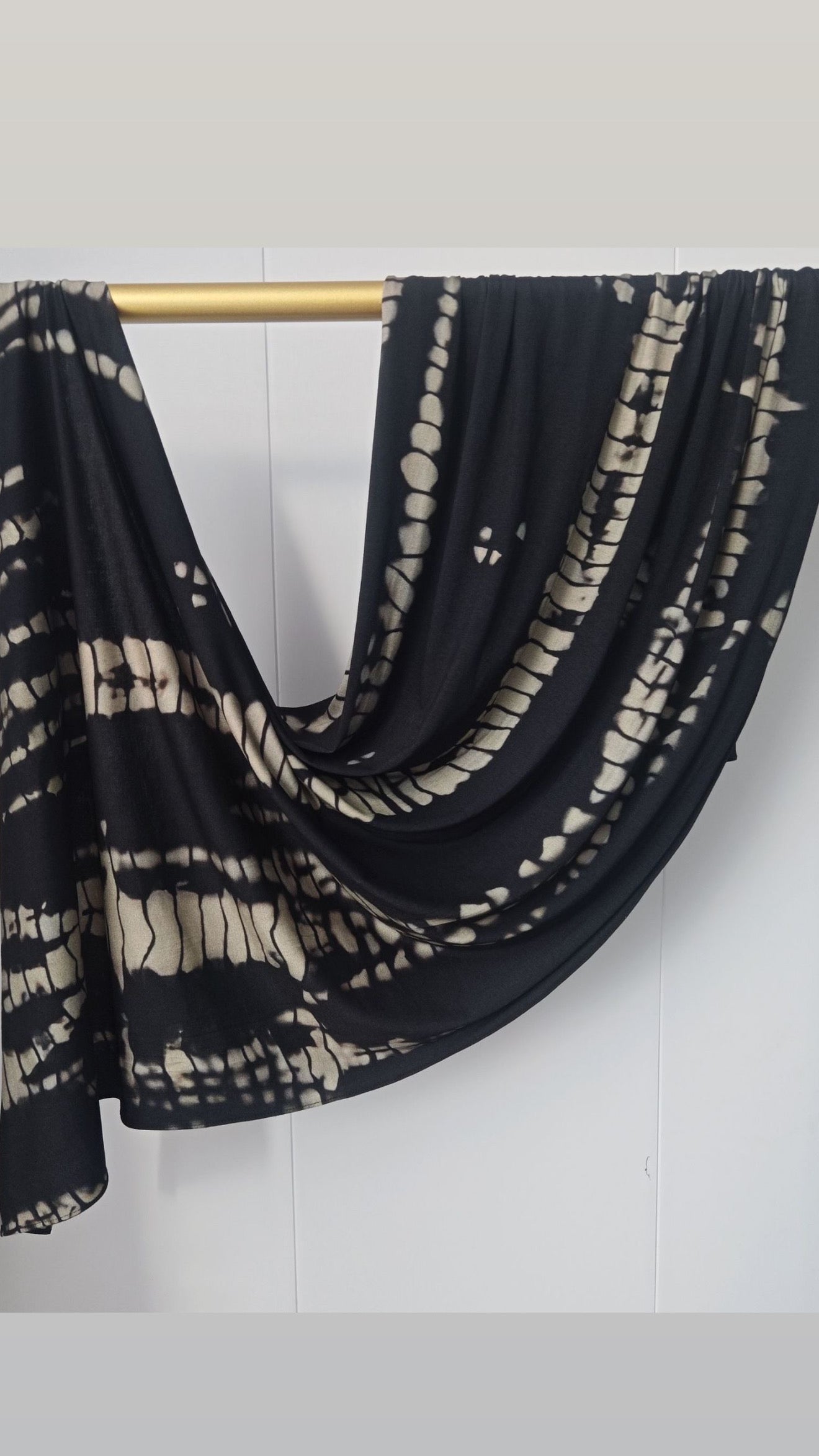 Sahara Smoke Jersey Cotton Print Hijab