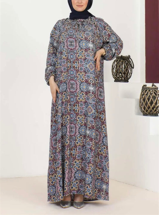 Turkish Summer Mosaic Dress