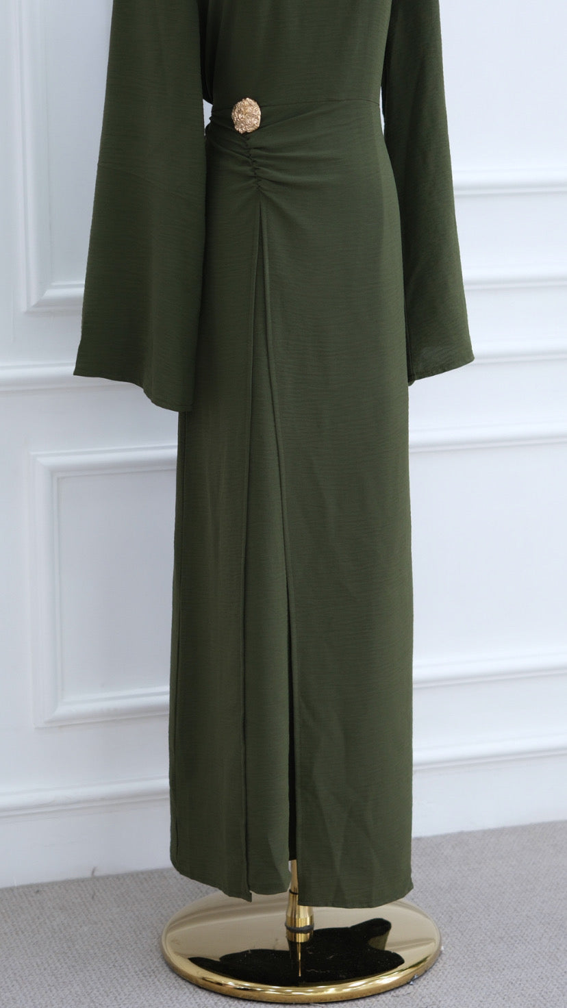 Crepe Wrap Dress Style
