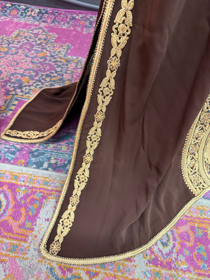 Moroccan Traditional Embellished Caftan