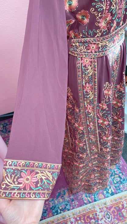 Traditional Tatreez Thobe