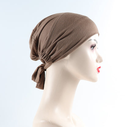 Hijab Tie Back Under Caps