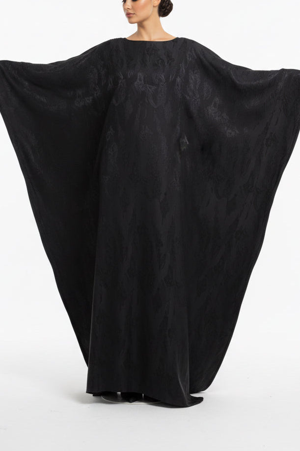 Luxe Embroidered Butterfly Abaya Dresses(Multi Colors)