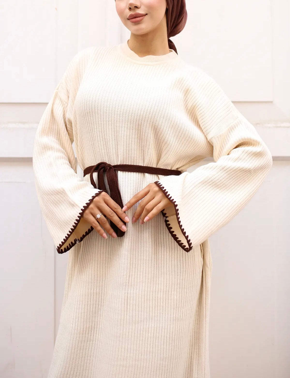 Turkish Style Knitted Sweater Dress