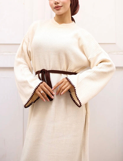 Turkish Style Knitted Sweater Dress