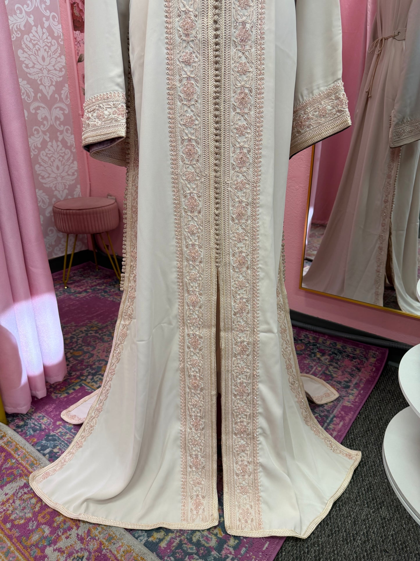 Moroccan Traditional Embellished Caftan
