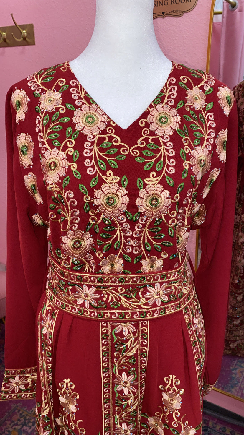 Traditional Tatreez Thobe