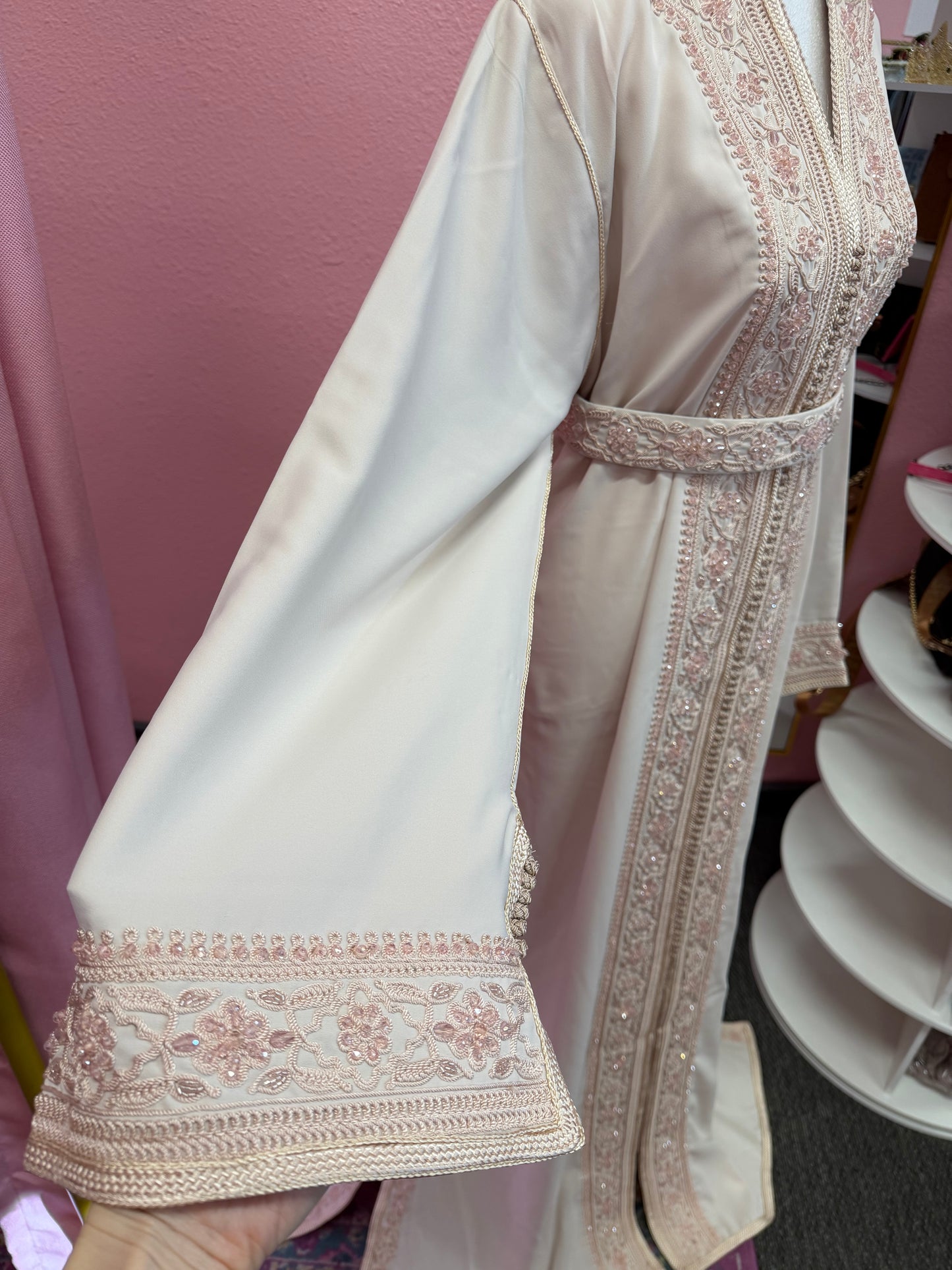 Moroccan Traditional Embellished Caftan