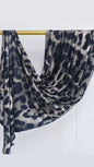 Snow Leopard Jersey Cotton Print Hijab