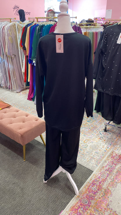 Turkish Style Pearl Deatiled Co-Ord Set