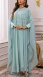 Dubai Style Embellished Caftan Dress