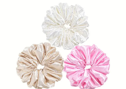 Extra Large Satin Hijab Volume Scrunchies(Multi Colors)