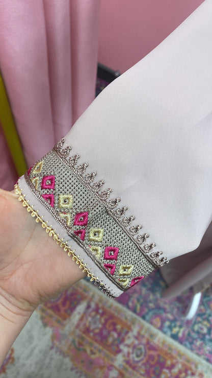Traditional Moroccan Embroidered Djellaba