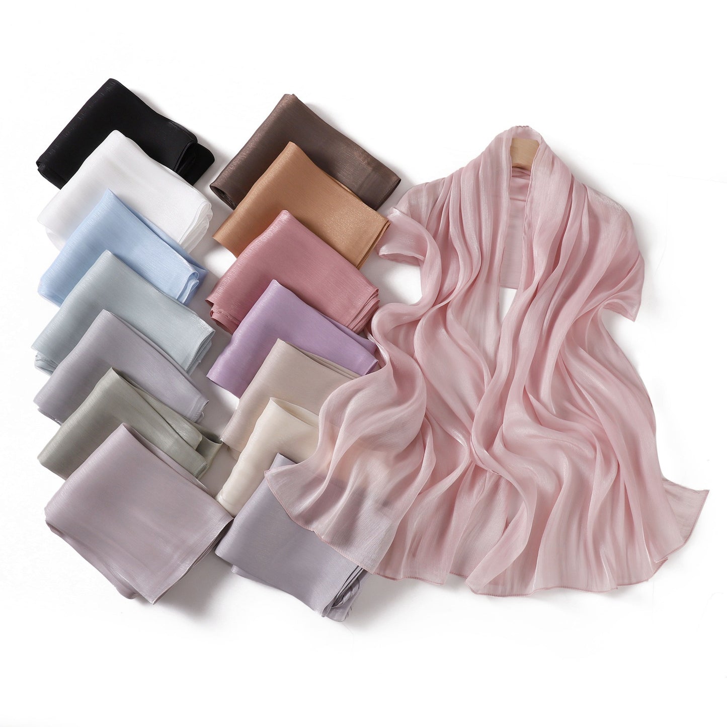 Chiffon Silk Hijabs