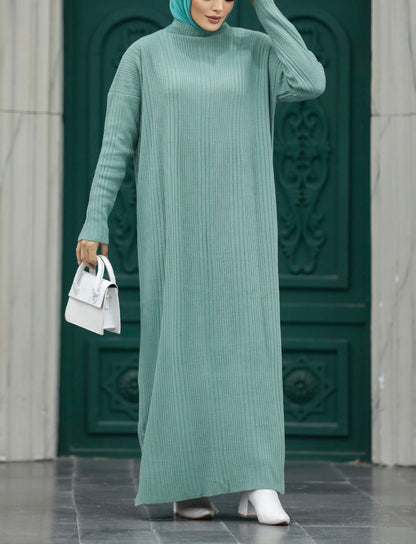 Turkish Style Knit Sweater Dress
