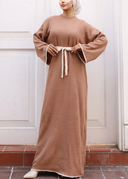 Turkish Style Knitted Sweater Dress