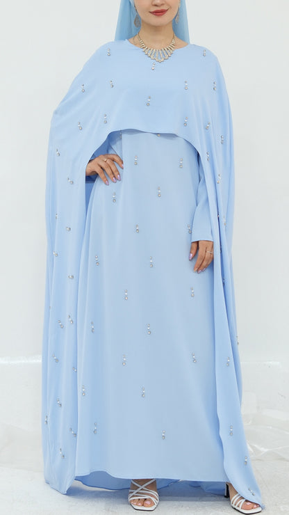 Embellished Princess Abaya Dress