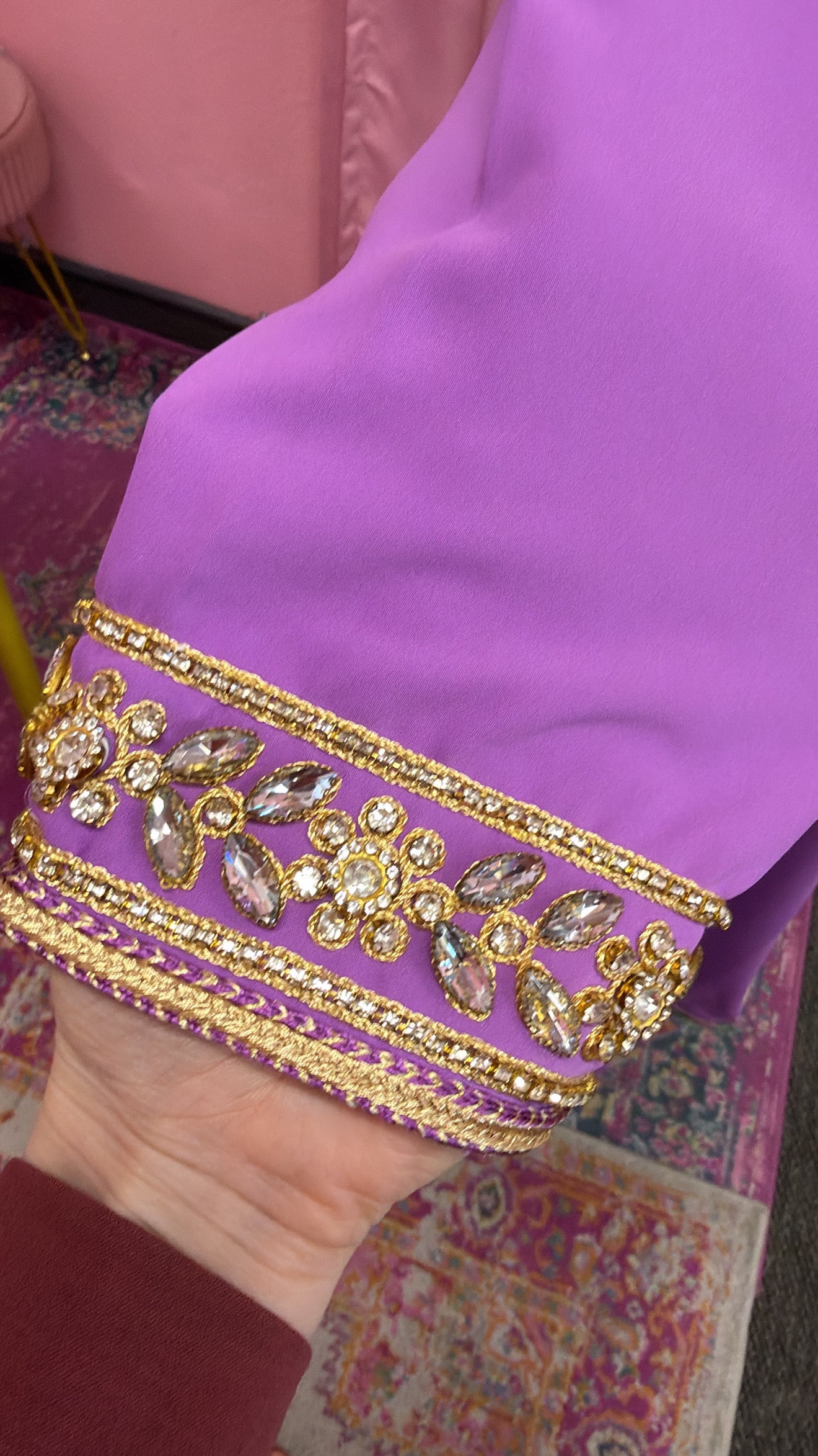 Moroccan Traditional Embellished Caftan