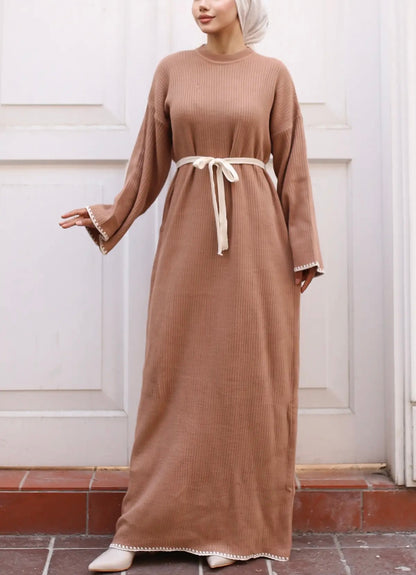 Turkish Style Knitted Sweater Dress