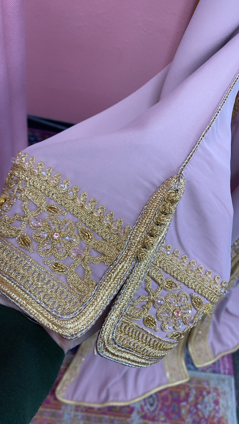 Moroccan Traditional Embellished Caftan