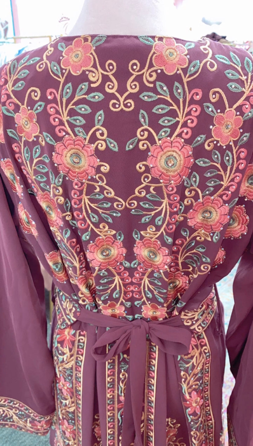 Traditional Tatreez Thobe