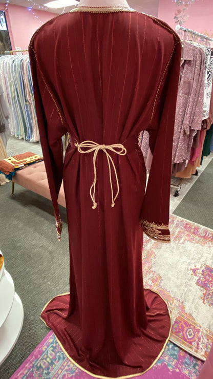 Moroccan Traditional Embellished Caftan