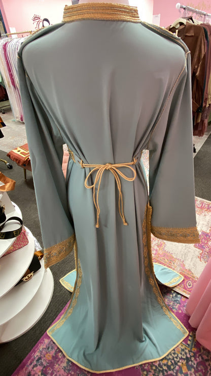 Moroccan Traditional Embellished Caftan