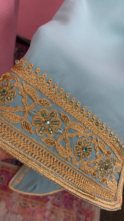 Moroccan Traditional Embellished Caftan