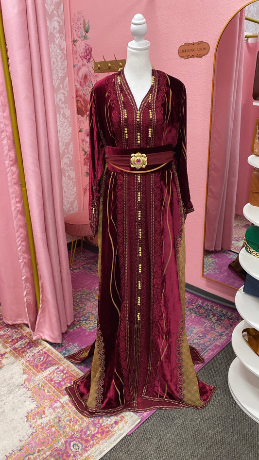 Moroccan Traditional Takchita Caftan