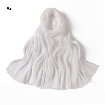 Chiffon Silk Hijabs