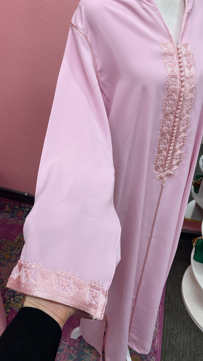 Traditional Moroccan Embroidered Djellaba