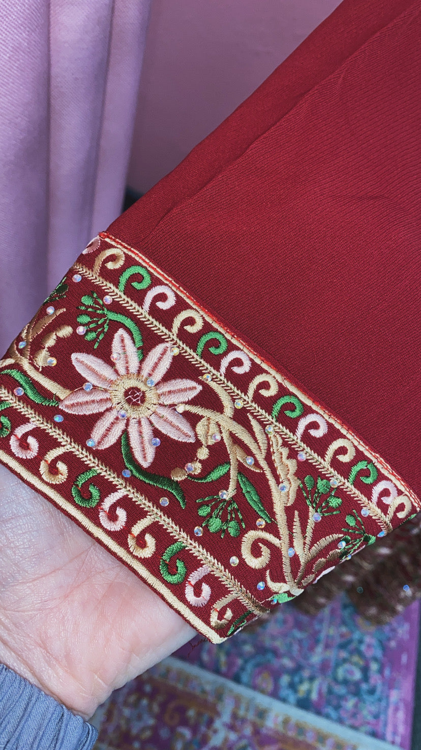 Traditional Tatreez Thobe