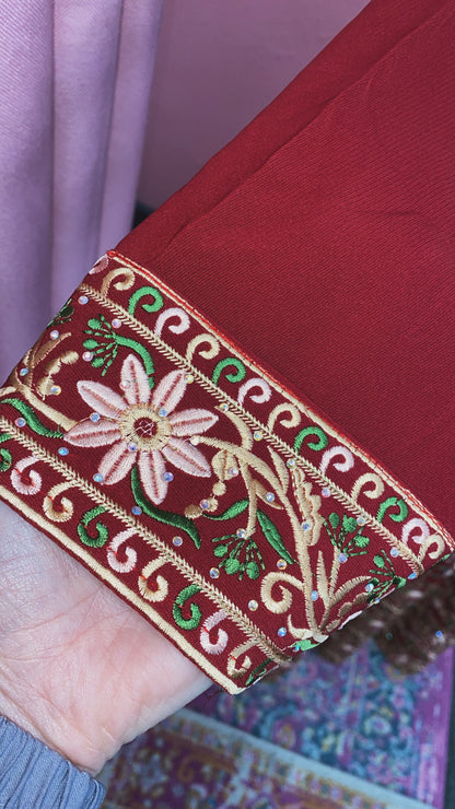 Traditional Tatreez Thobe