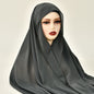Instant Chiffon Hijab with Built-in Magnets