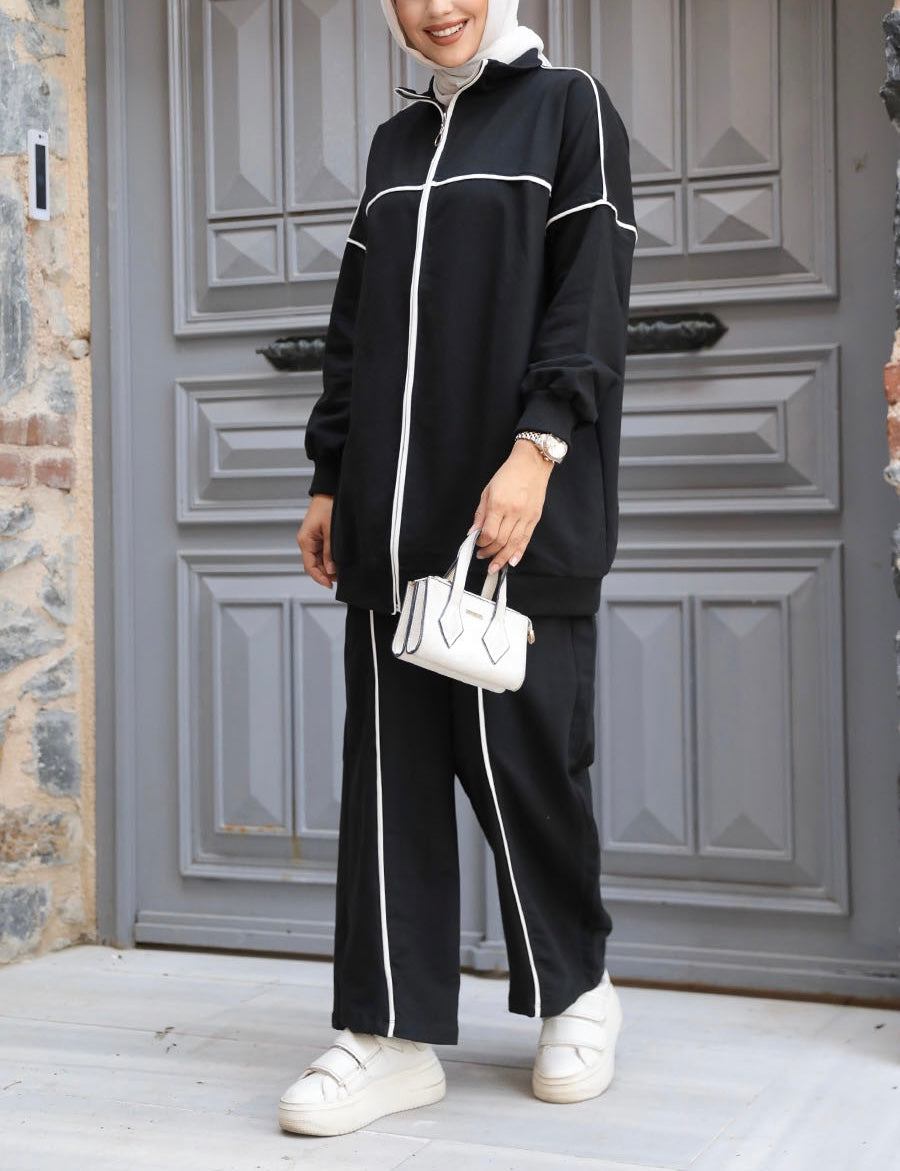 Turkish Style Track Suit 2 Piece Sets