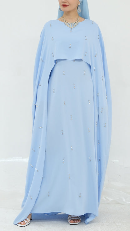 Embellished Princess Abaya Dress