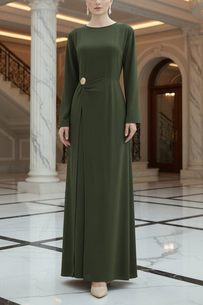 Crepe Wrap Dress Style