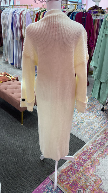 Long Knitted Turkish Style Sweater