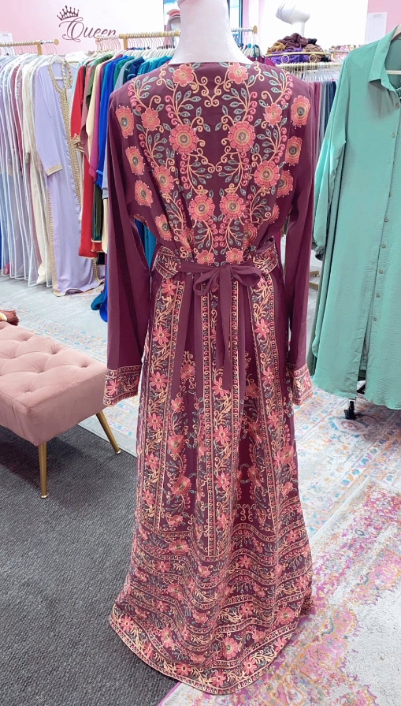 Traditional Tatreez Thobe